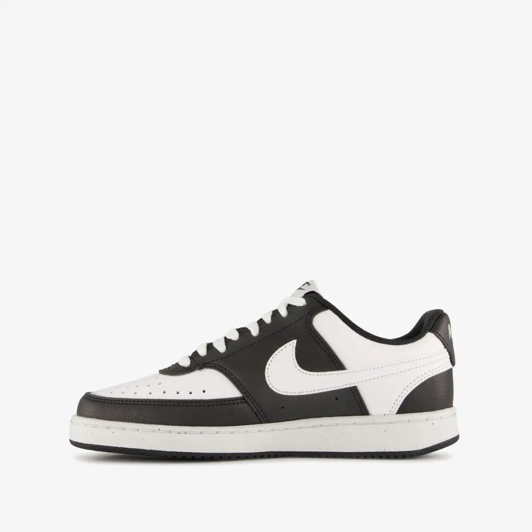 Nike Court Vision Low Sneakers - Wit/Zwart