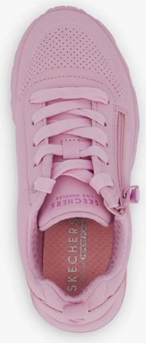 Skechers Meisjes Sneakers Roze - Maat 30 - Memory Foam - afbeelding 4 van 6