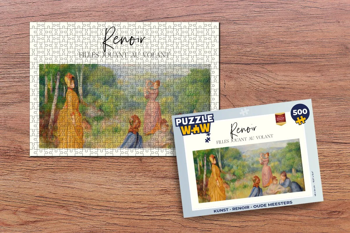 PuzzleWow Renoir Oude Meesters Legpuzzel 500 Stuks - Multicolor