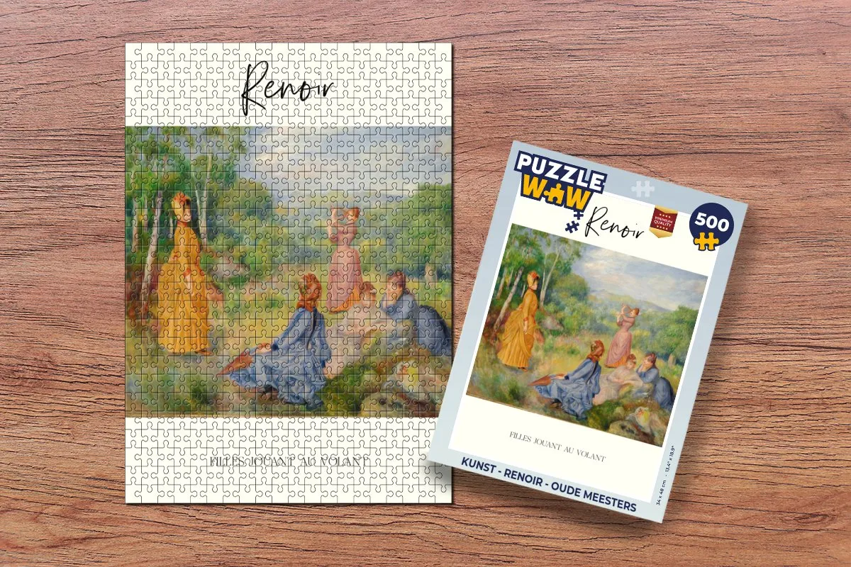 PuzzleWow Renoir Oude Meesters Legpuzzel 500 Stuks - Multicolor