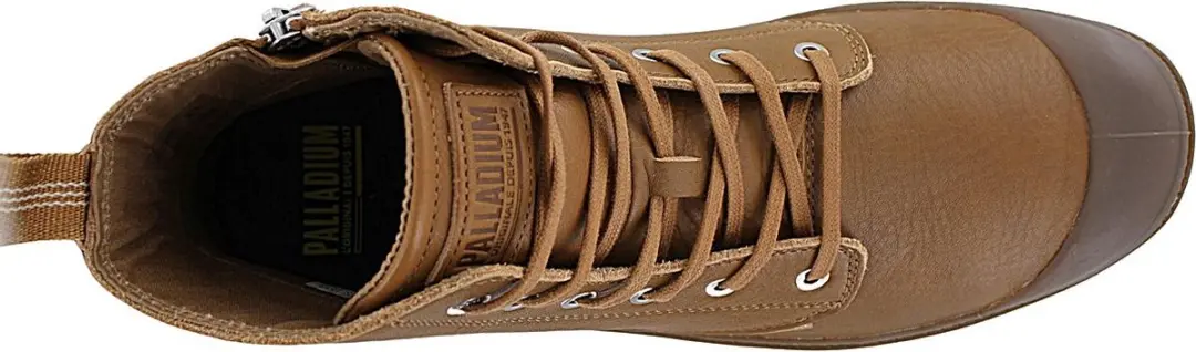 Palladium Pampa Zip Leather Wandelschoenen Heren - Dear Brown - afbeelding 6 van 6