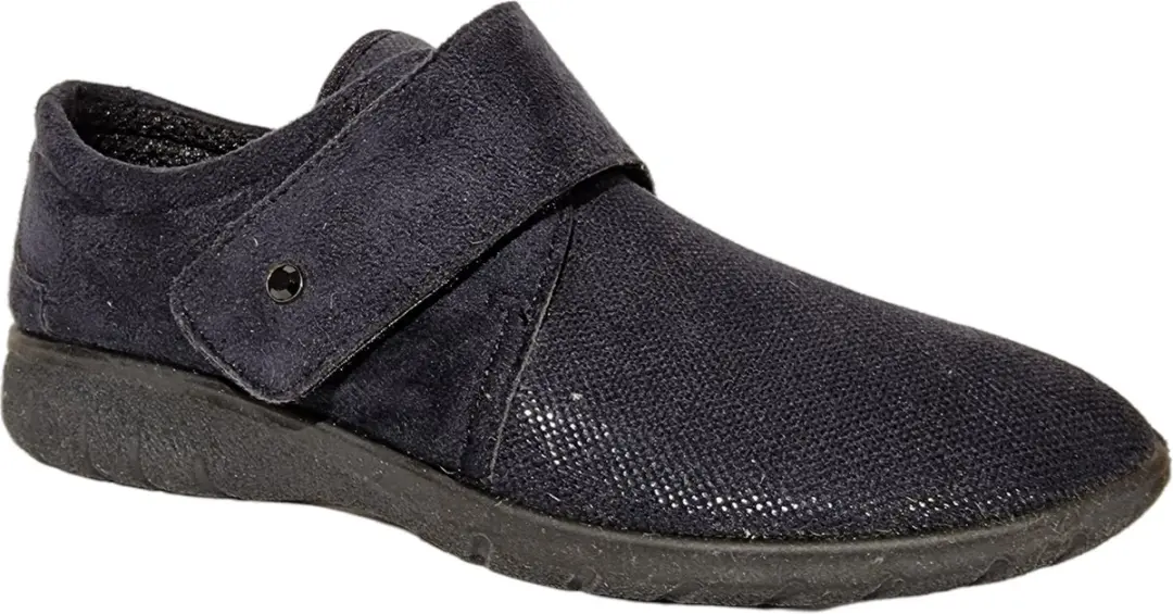 Fischer Dames Klittenbandschoen Donkerblauw