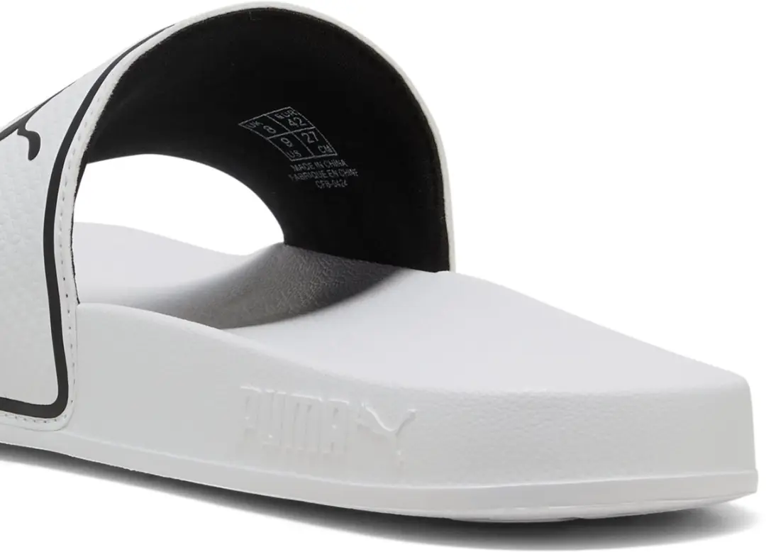 PUMA Leadcat 2.0 Badslippers - Maat 37 - Wit/Zwart - afbeelding 2 van 6