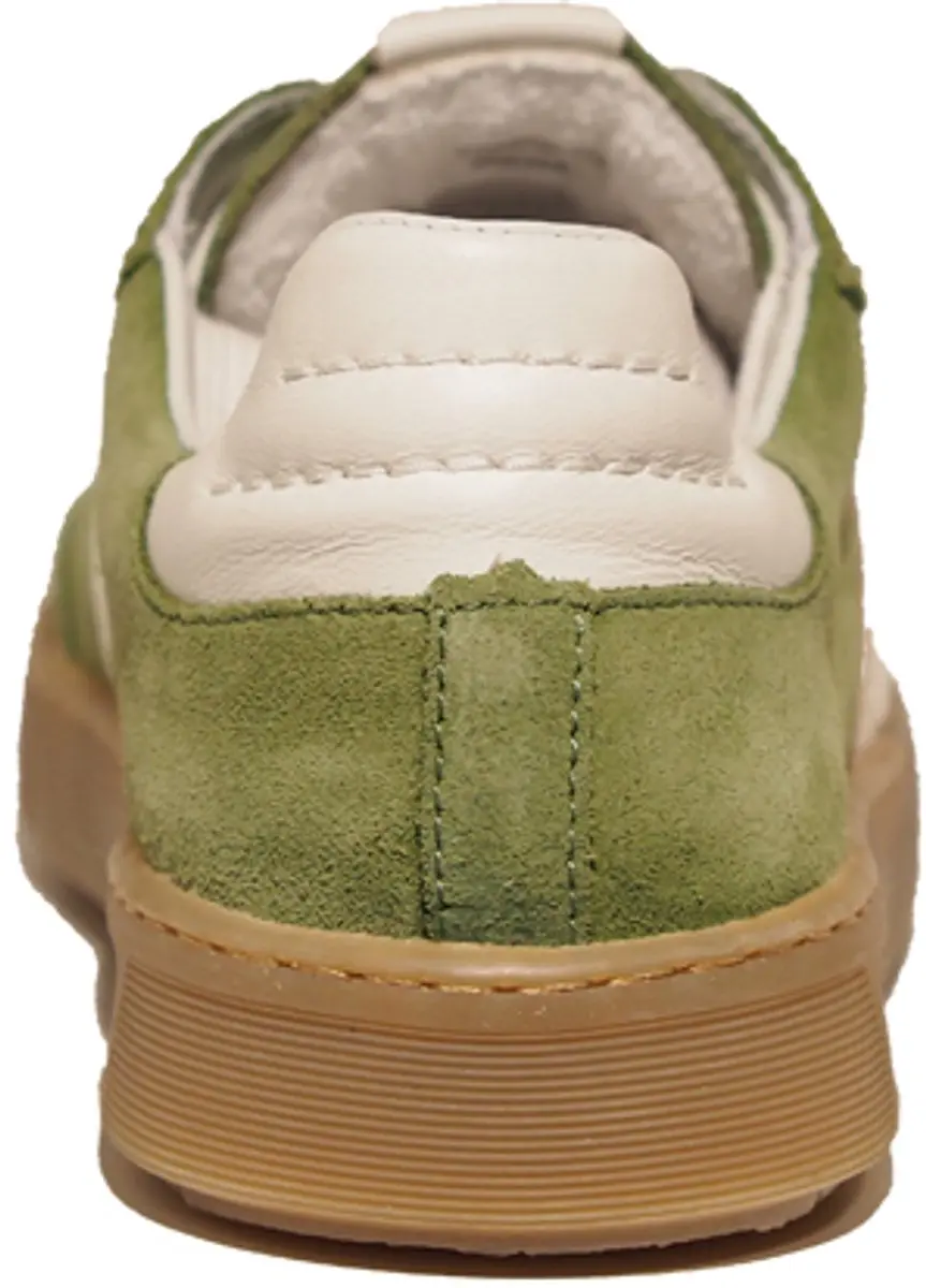 Sioux Tedroso-DA-717 Dames Suède Sneakers - Groen - Maat 43
