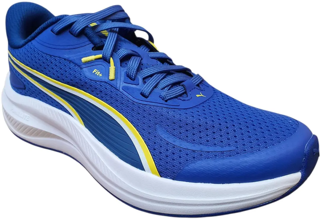 PUMA Skyrocket Lite 2 Hardloopschoenen Junior - 38.5 - Blauw/Wit - afbeelding 3 van 6