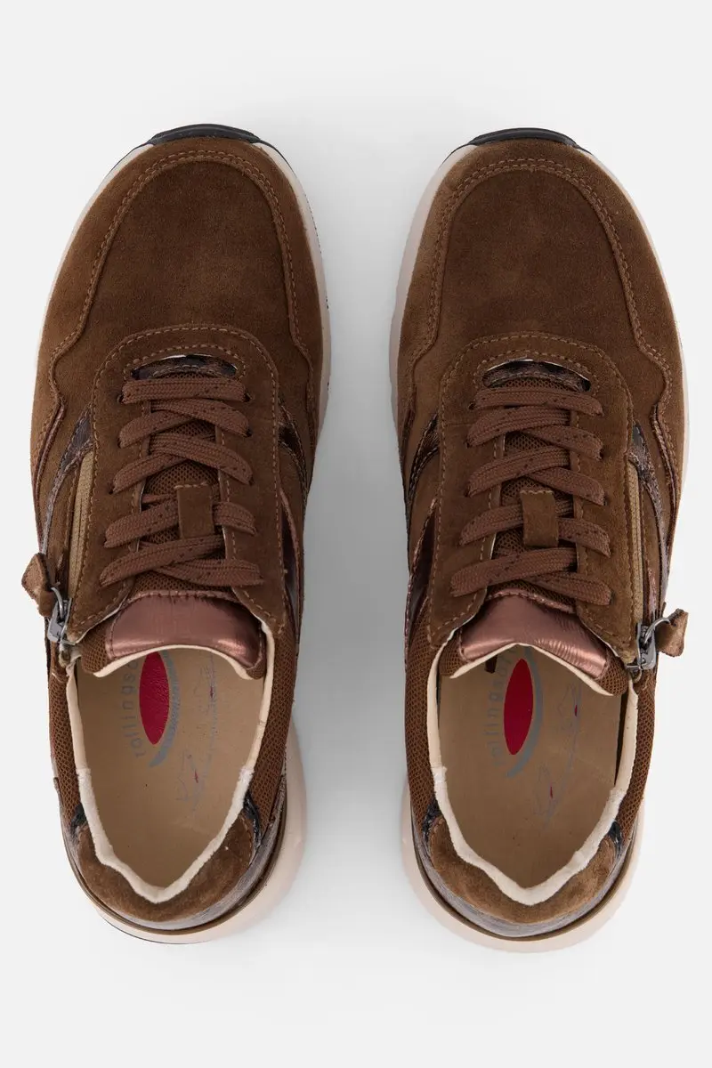 Gabor Rollingsoft Sneakers 102223 - Bruin - Maat 42 - afbeelding 3 van 6