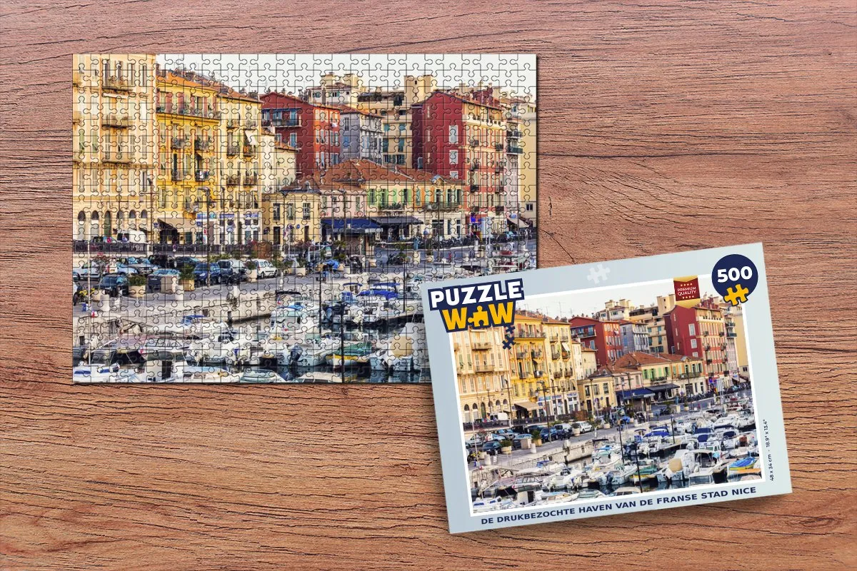 PuzzleWow Legpuzzel 500 Stuks Multicolor - 6017551096080