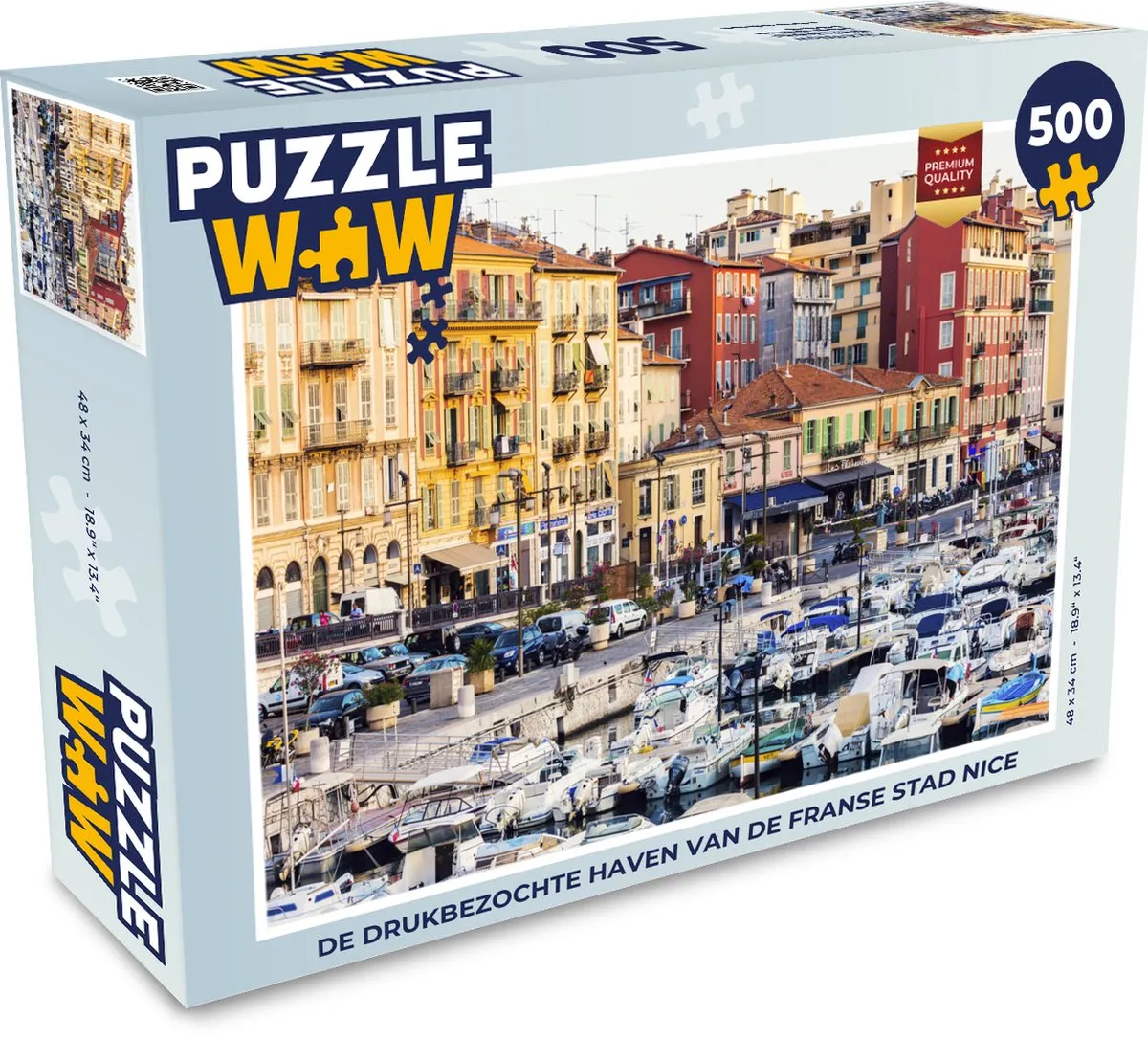 PuzzleWow Legpuzzel 500 Stuks Multicolor - 6017551096080