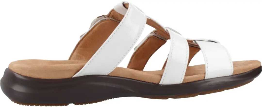 Clarks Shoes Kitly Pearl Sandalen Wit EU 39 1/2 Vrouw
