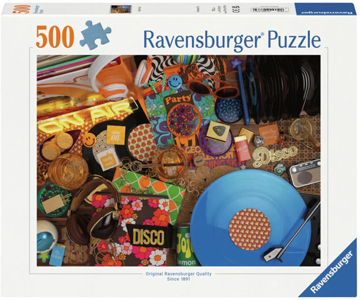Ravensburger Hallo Vinyl Legpuzzel 500 Stuks