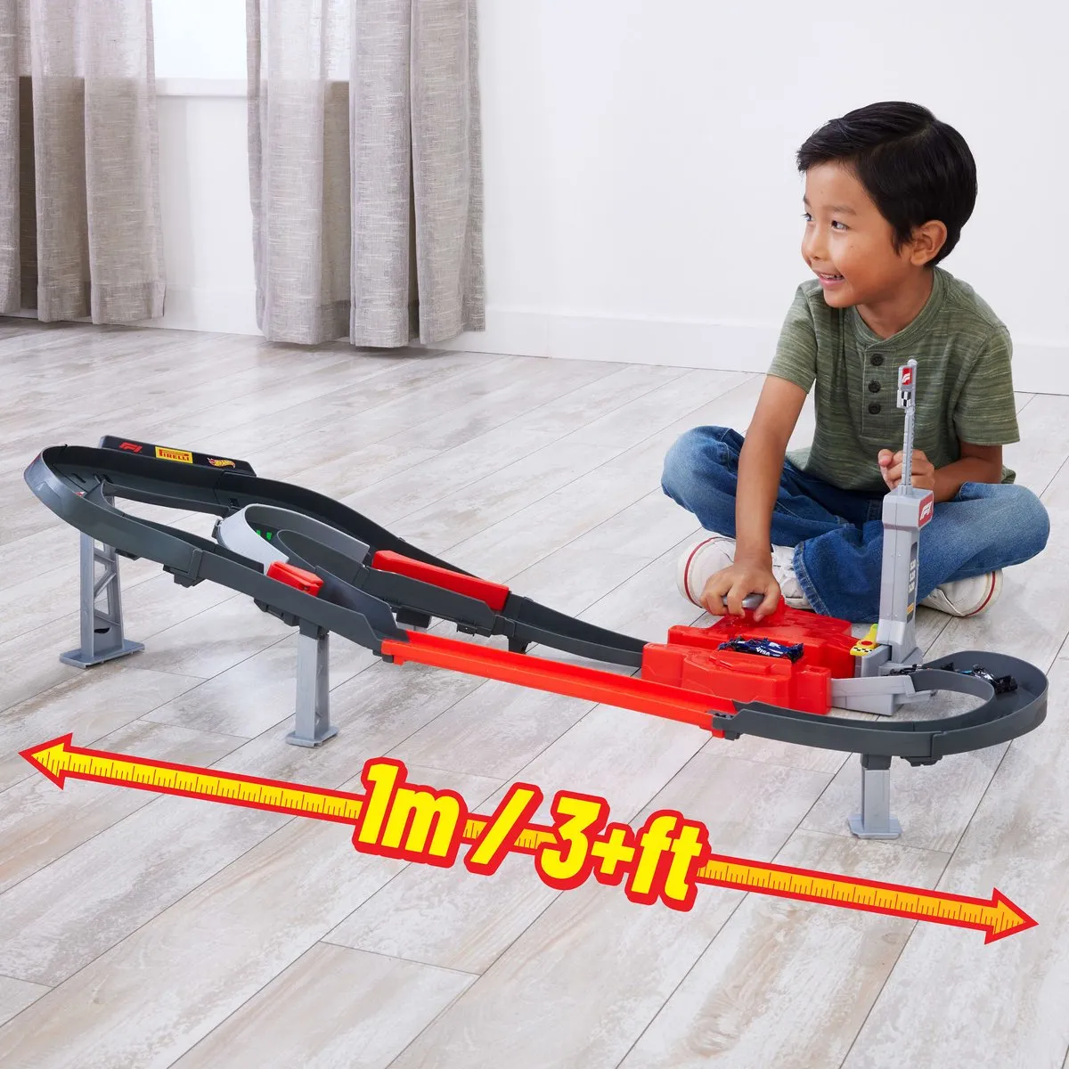 Hot Wheels F1 Racing Formula 1 Sprintbaanset JDY15 - Multicolor