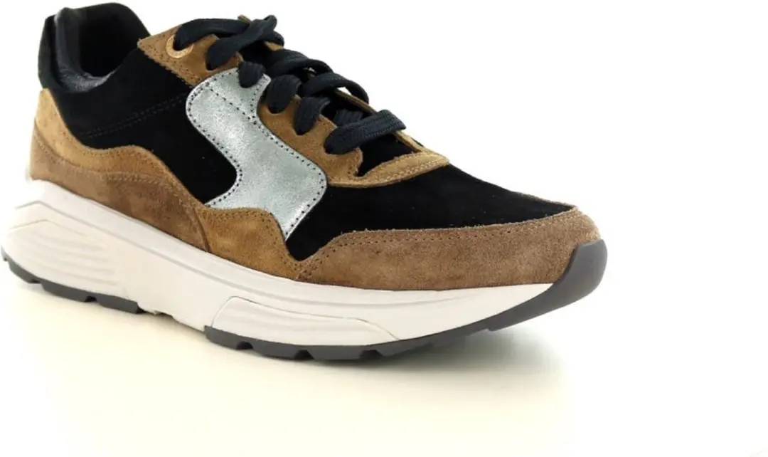 Xsensible Golden Gate Lady Dames Veterschoenen - Bruin - Maat 37