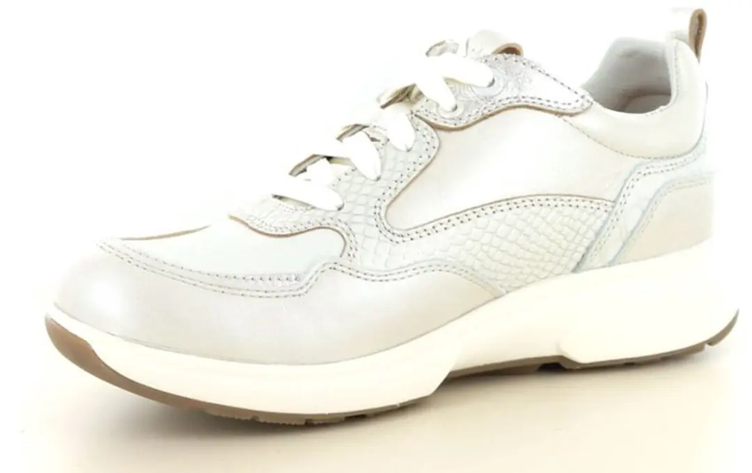 Xsensible Grenoble Soft Pearl Dames Veterschoenen - Beige - Maat 42