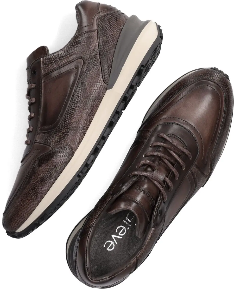Greve Podium 7258 Lage Sneakers - Bruin - Maat 42