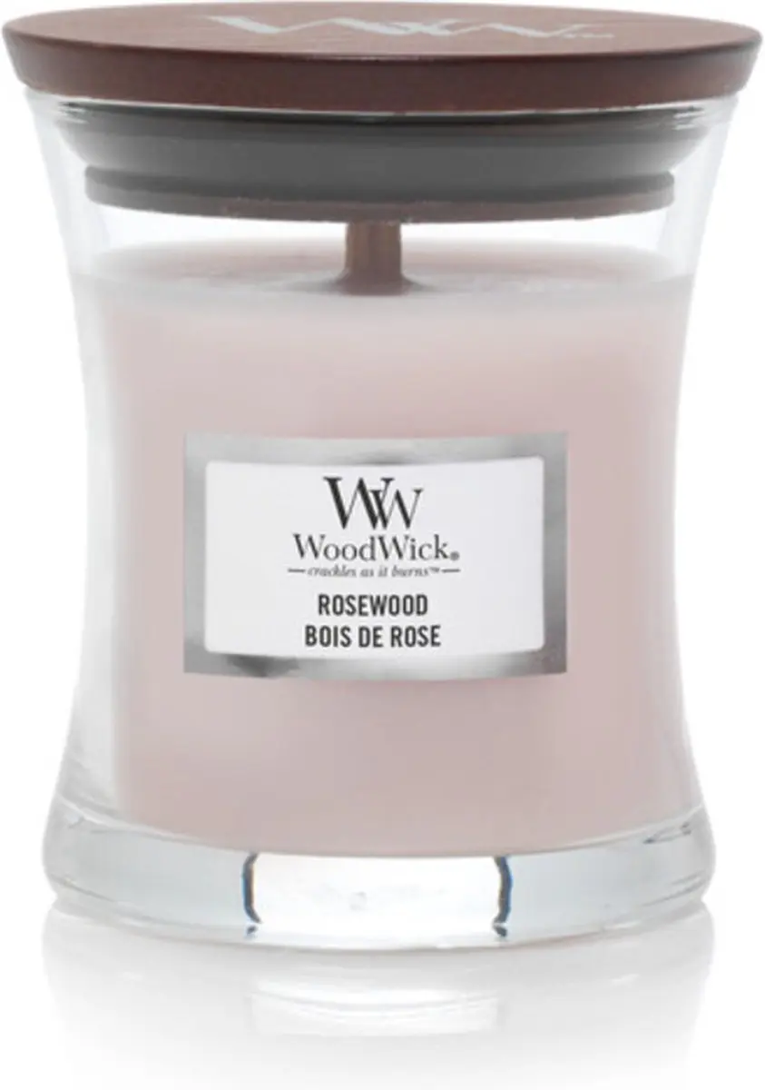 Woodwick Geurkaars Mini Rosewood