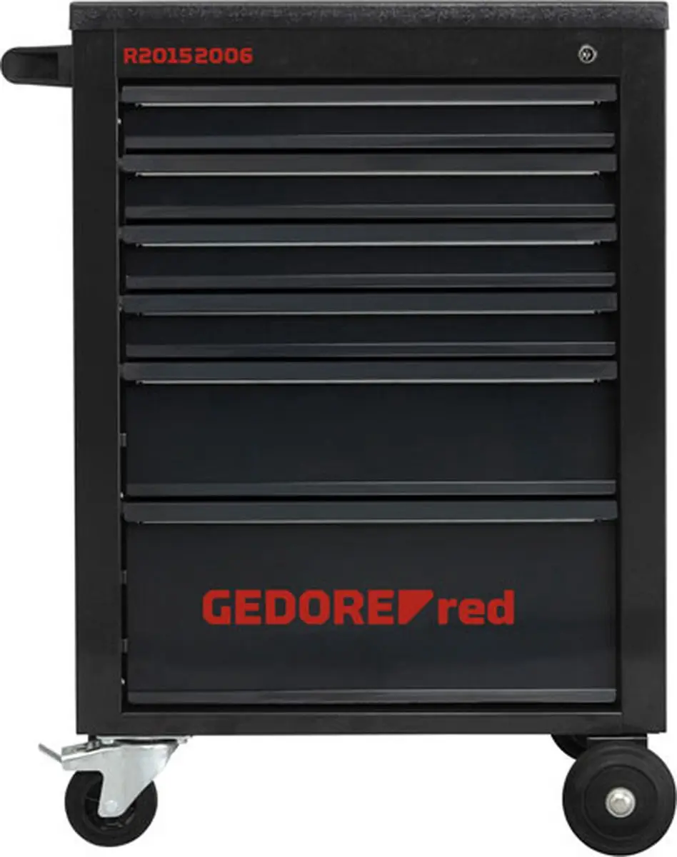 Gedore RED 3300012 Gereedschapswagen Plaatstaal Zwart