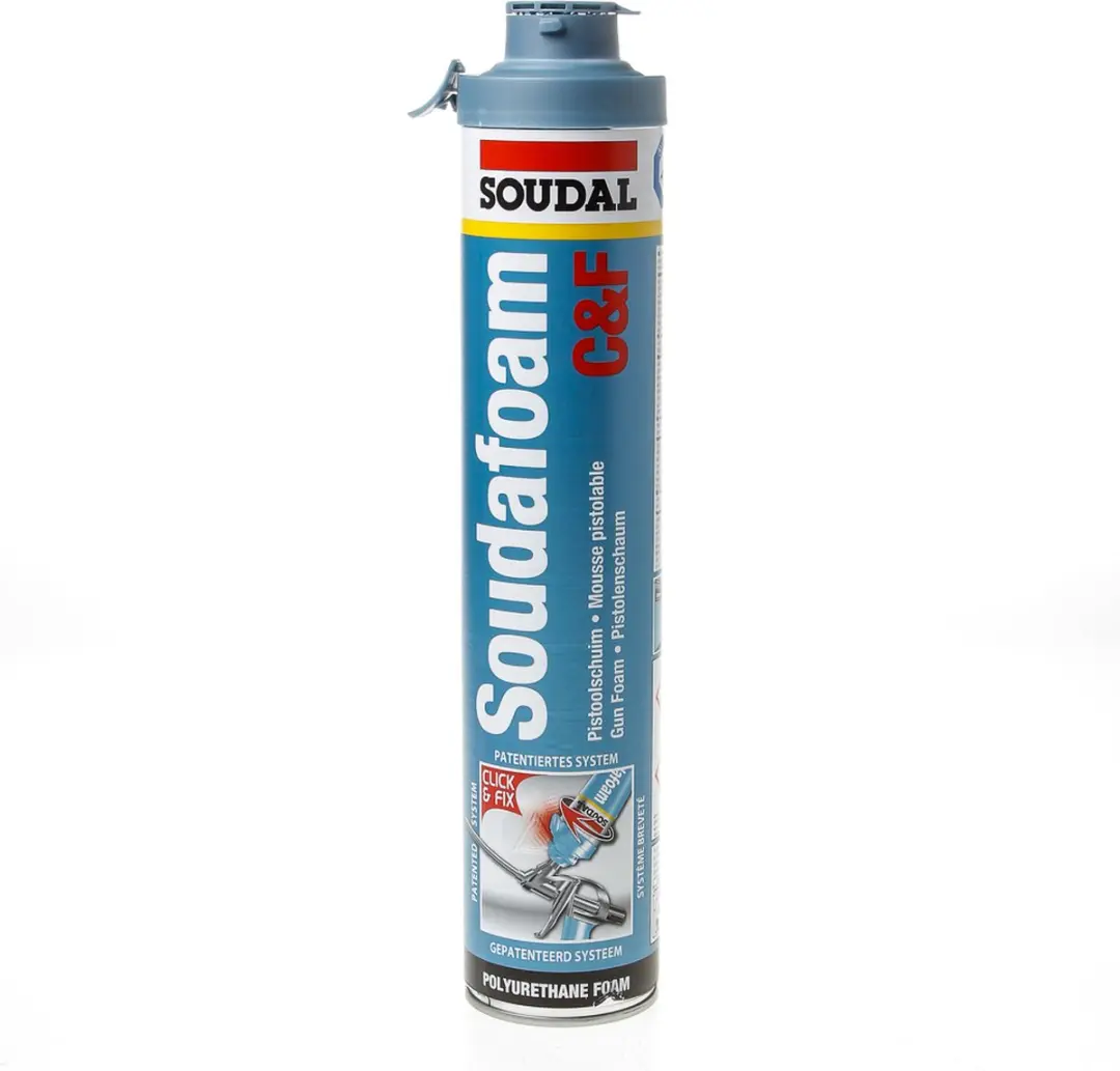 Soudal Foam pur Click & Fix 750ml