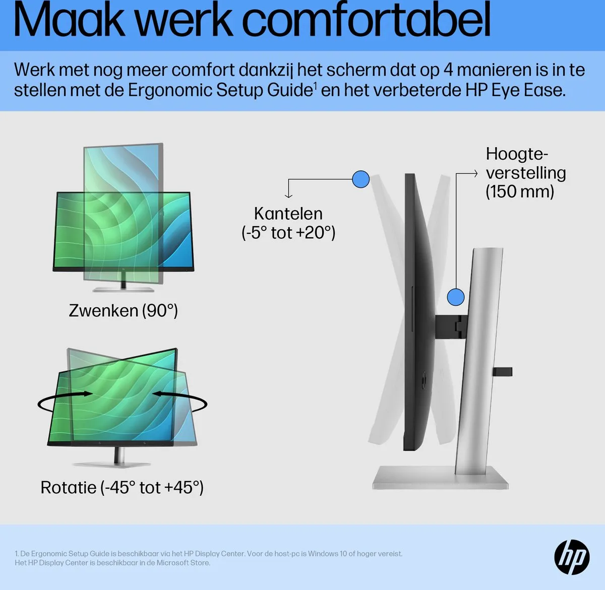 HP Elitedisplay E27 G5 Monitor 27 inch