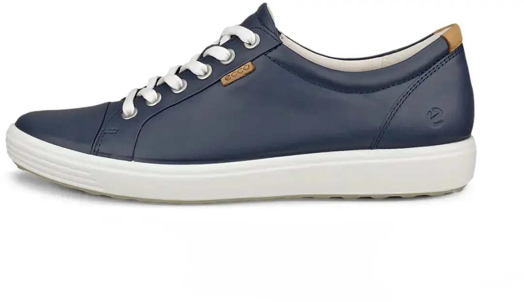 ECCO Soft 7 Dames Sneaker 430003 - Blauw