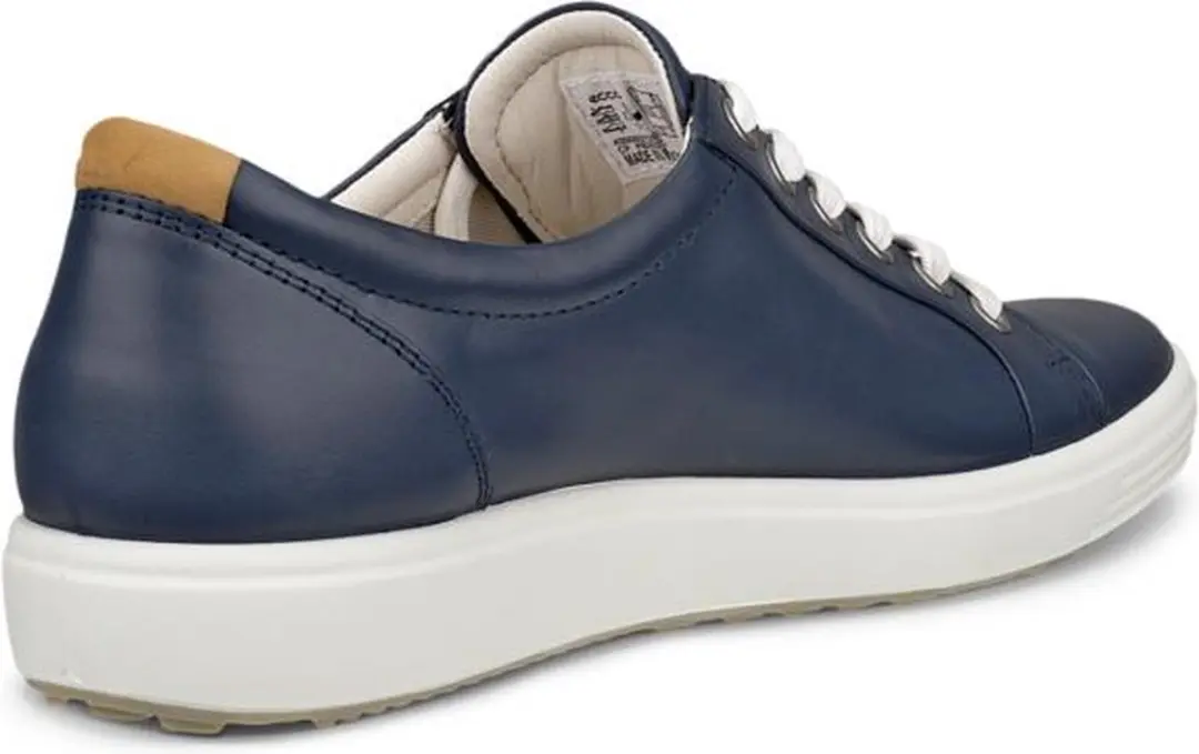 ECCO Soft 7 Dames Sneaker 430003 - Blauw