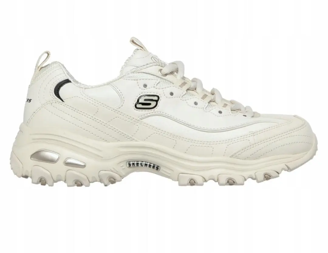 Skechers Dames Sneakers D'Lites Wit, Maat 37
