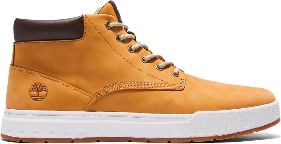 Timberland Maple Grove Leather Mid Schoenen - 43 - Beige - afbeelding 5 van 6