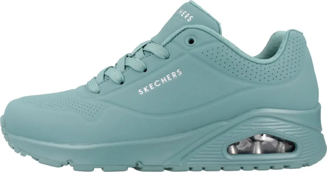 Skechers Uno Stand On Air Dames Sneakers - Turquoise