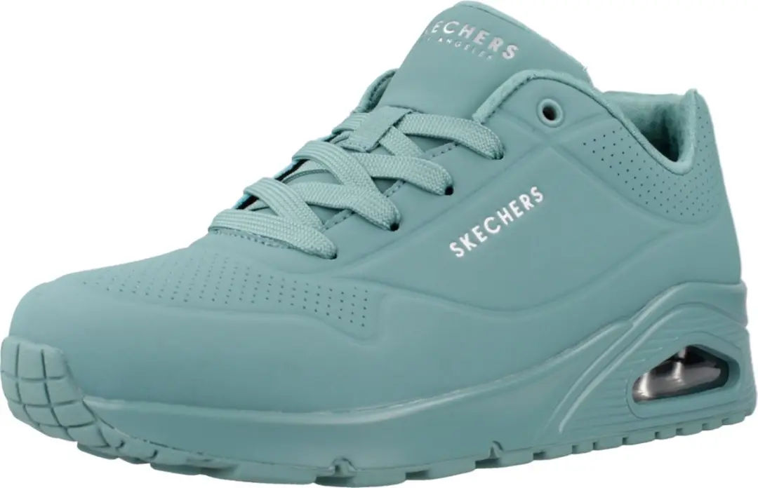 Skechers Uno Stand On Air Dames Sneakers - Turquoise