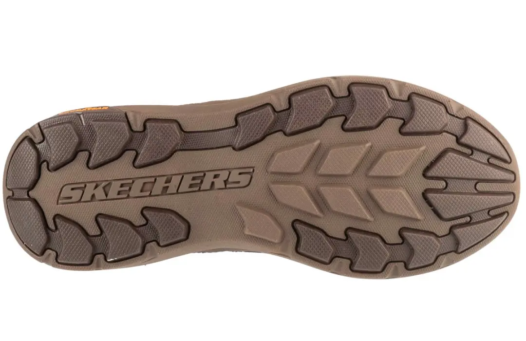 Skechers Pollard Slip-Ins Sneakers - Bruin - 42.5 - afbeelding 4 van 5