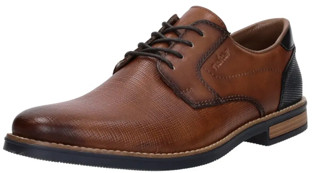 Rieker Veterschoenen Laag cognac - Maat 46