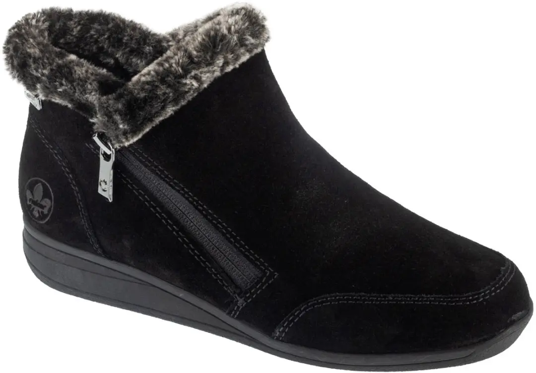 Rieker Booties 47256, Vrouwen, Zwart, Laarsjes, maat: 37