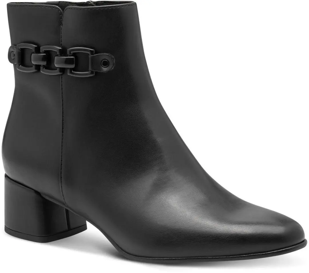 Marco Tozzi Dames Enkellaarsje 2-25352-45 001 F-breedte Maat: 39 EU
