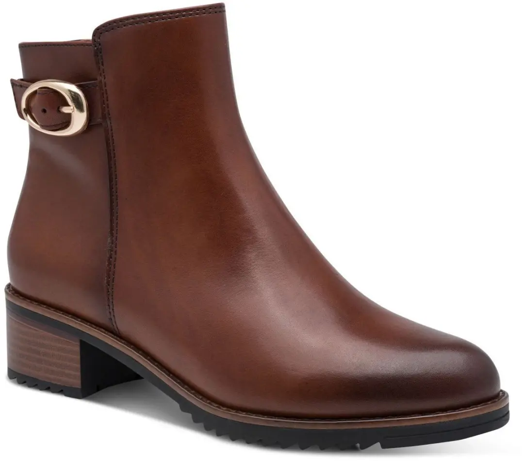 Marco Tozzi Dames Enkellaarsje 2-25377-47 305 F-breedte Maat: 39 EU