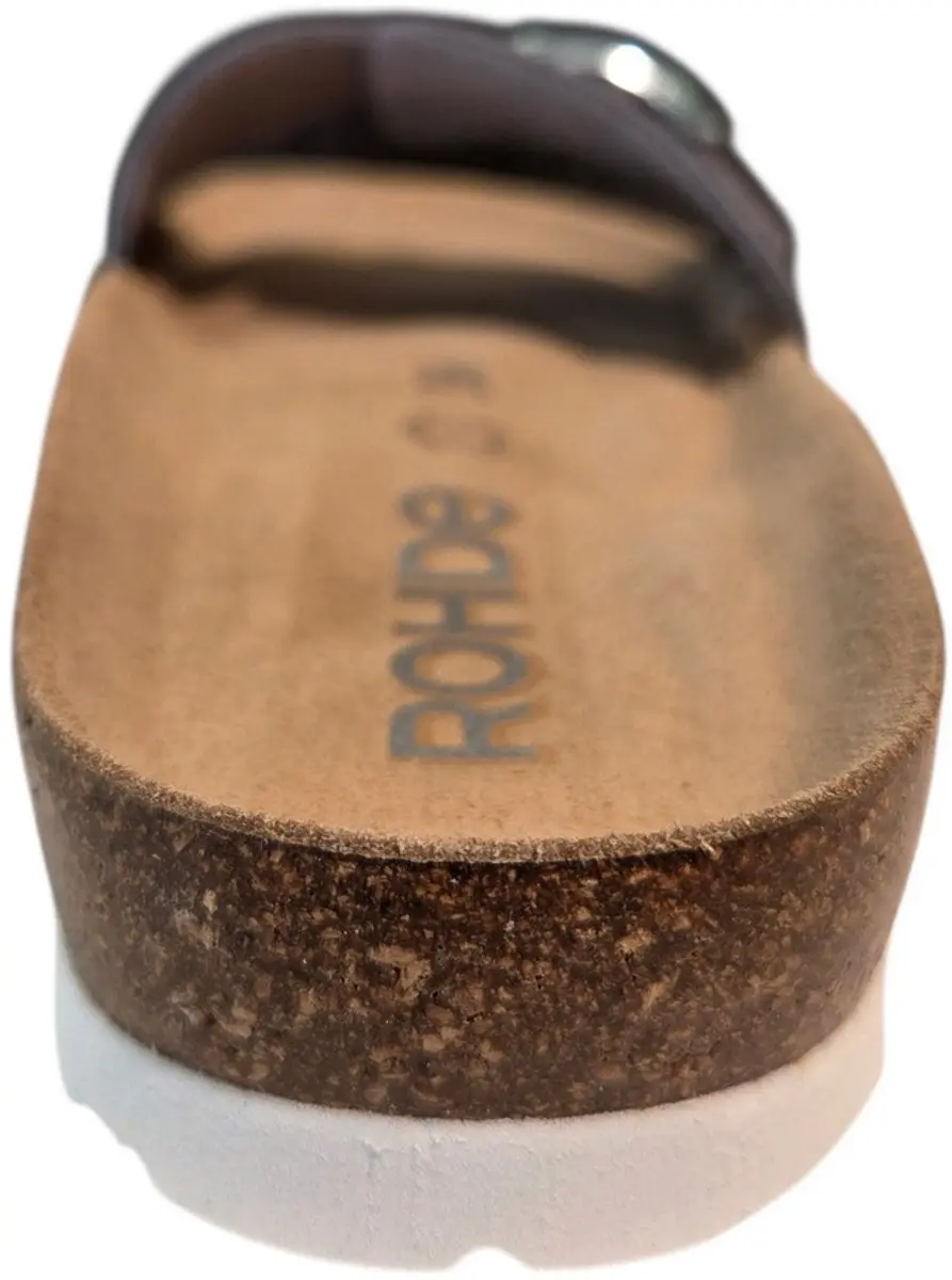 Rohde 5589 86 Slippers Grijs Suede Dames - 43