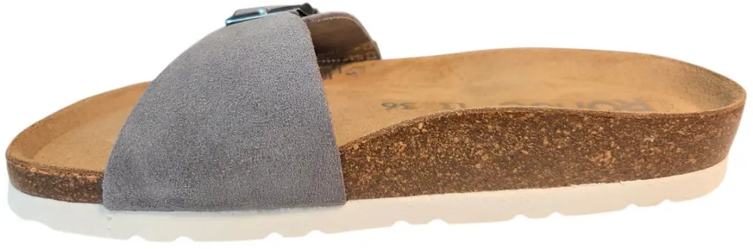 Rohde 5589 86 Slippers Grijs Suede Dames - 43