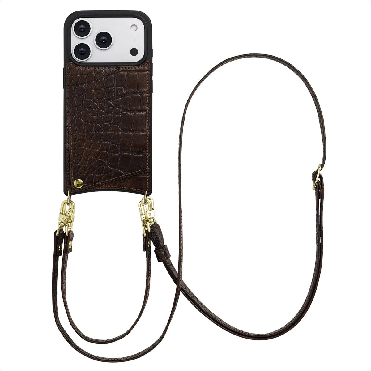 Selencia Croco Backcover iPhone 17 Pro