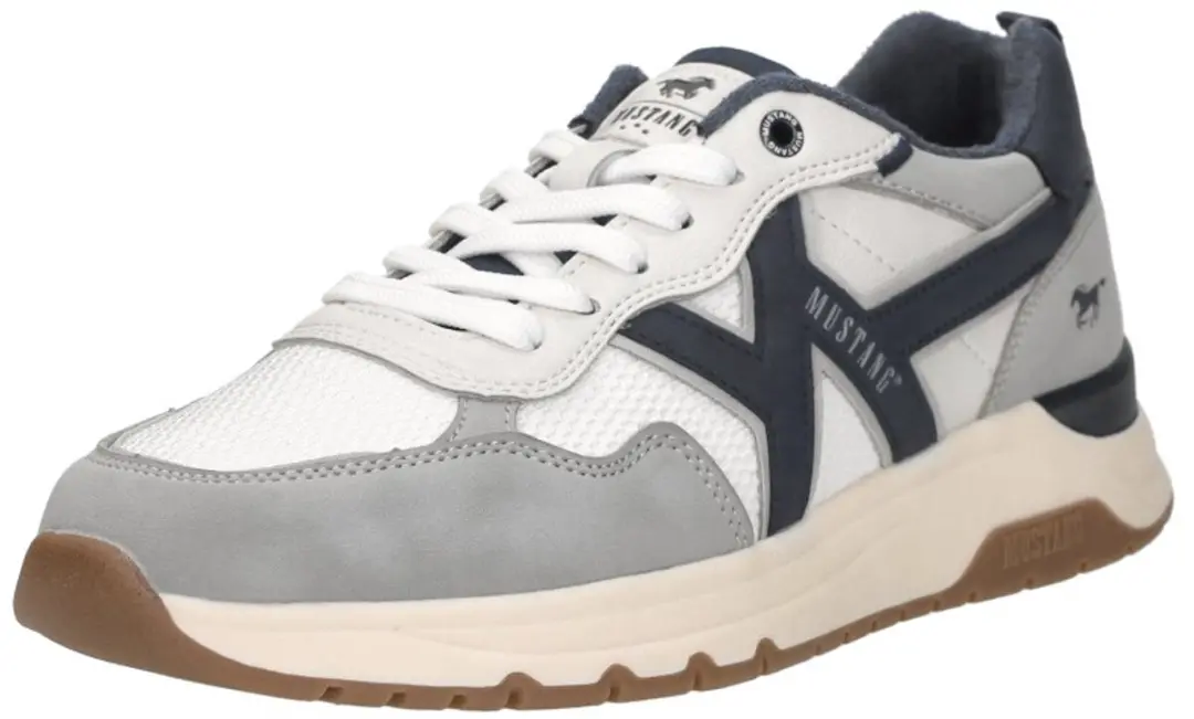 Mustang Sneakers Laag Sneakers Laag - wit - Maat 42 - afbeelding 4 van 6