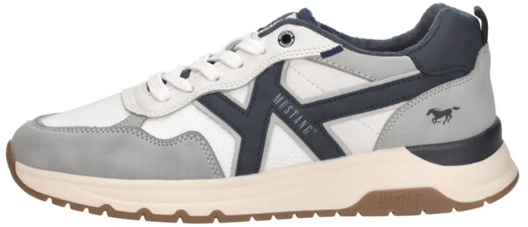 Mustang Sneakers Laag Sneakers Laag - wit - Maat 42 - afbeelding 2 van 6