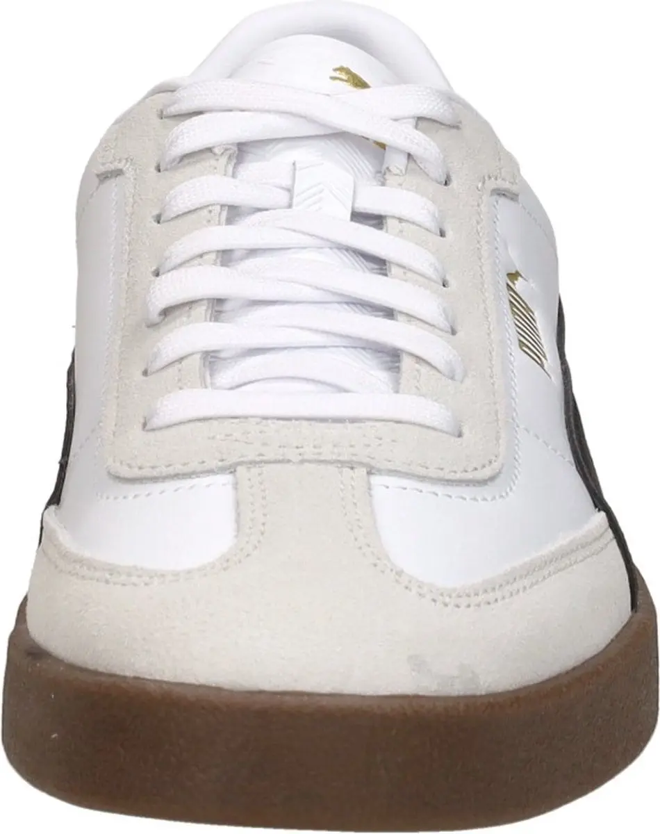 PUMA Club II Era Unisex Sneakers 301104 - Wit/Zwart/Grijs - afbeelding 3 van 6