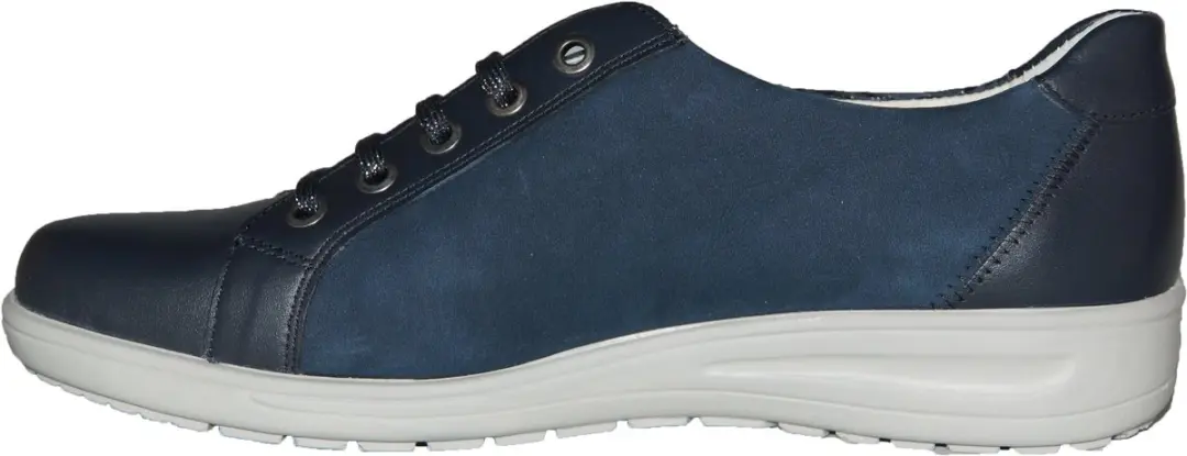 Solidus 27001 Blauwe Wandelschoen - Maat 39