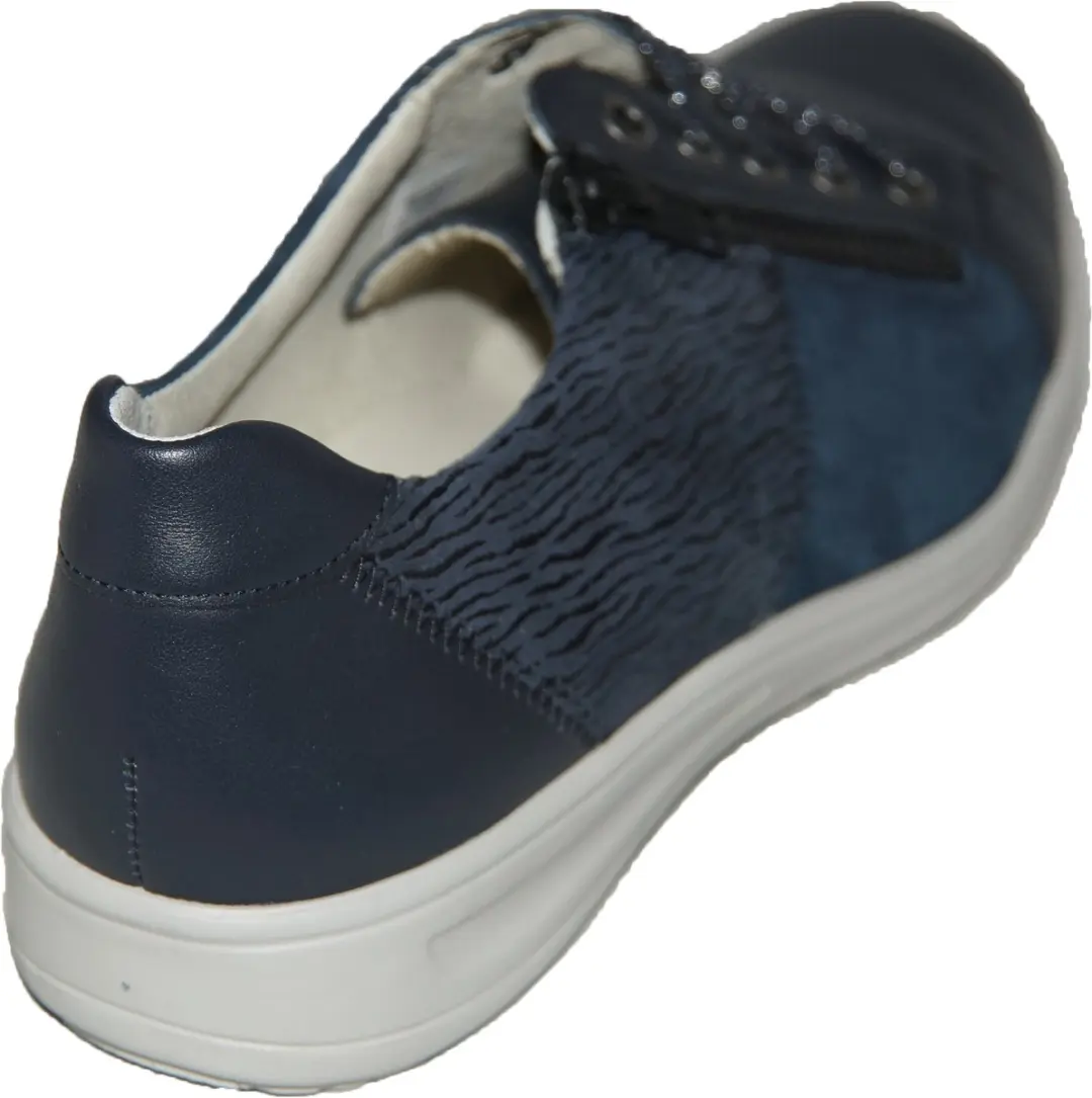 Solidus 27001 Blauwe Wandelschoen - Maat 39