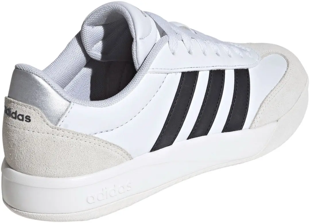 adidas VL Court FC Sneakers Heren - 41 1/3 - Wit/Zwart/Beige - afbeelding 3 van 6