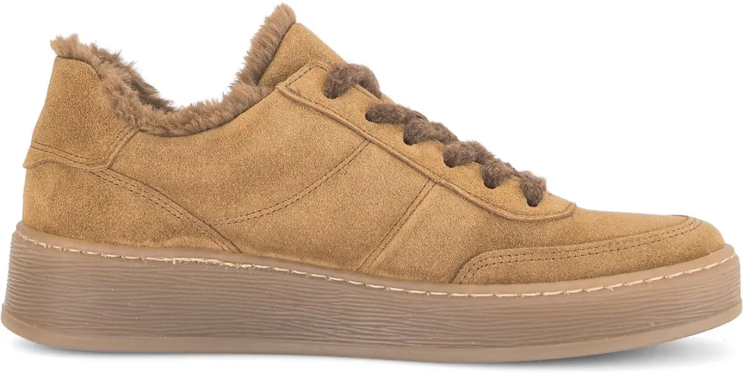 Gabor Suede Vacht VTR 6536 5 Dames Sneaker - Cognac
