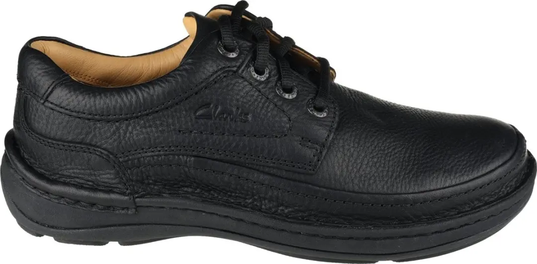 Clarks Nature Three Heren Veterschoenen - Zwart 45