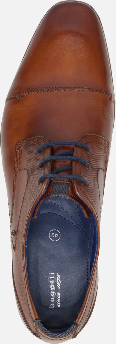 Bugatti Veterschoenen 310327 - Cognac - Maat 40 - afbeelding 6 van 6