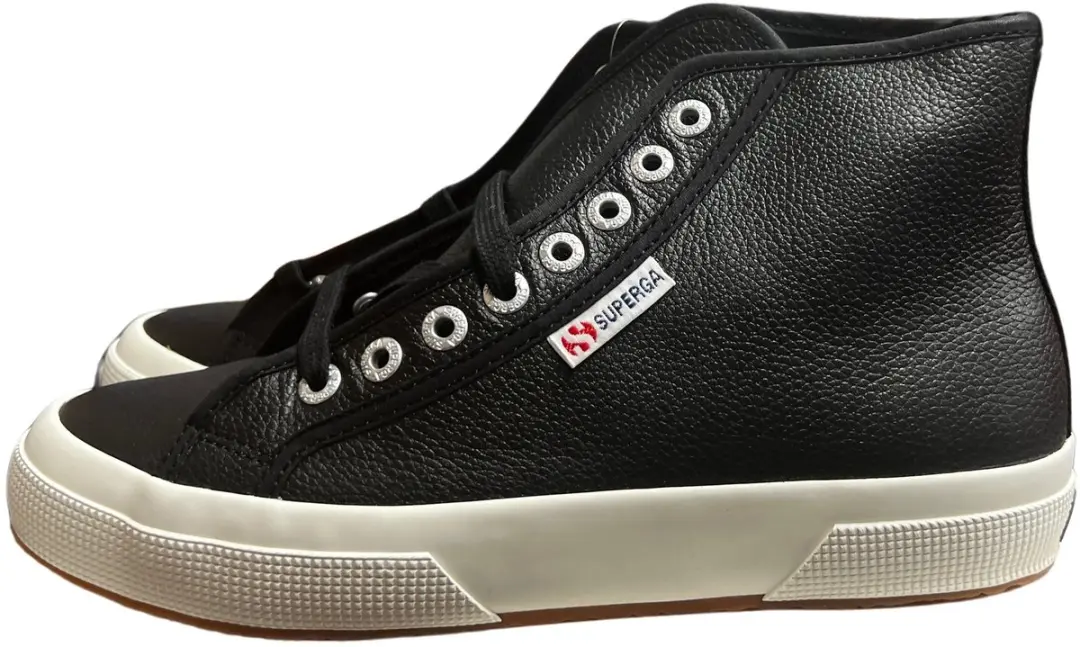 Superga 2750 Mid Tumbled Leather Damestrainers S8135RW - 40