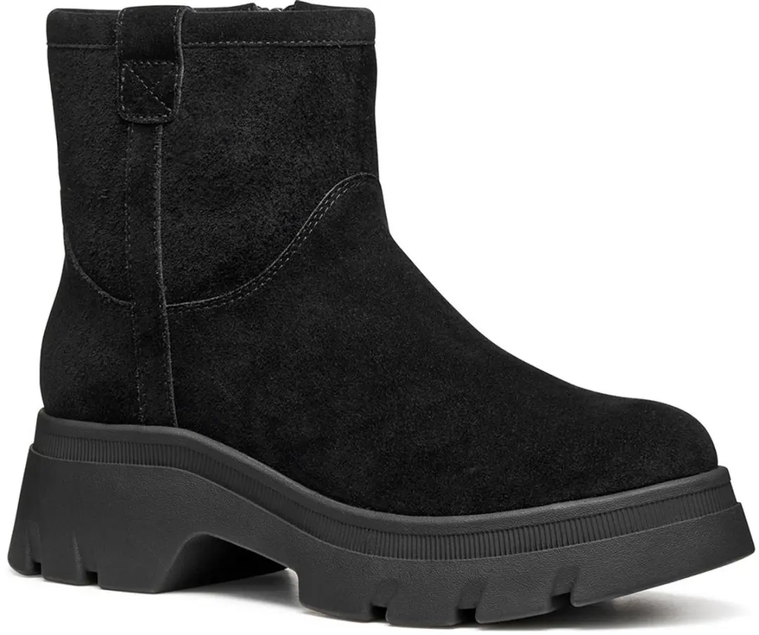Geox Pluette Booties Met Hak Zwart EU 41 Vrouw