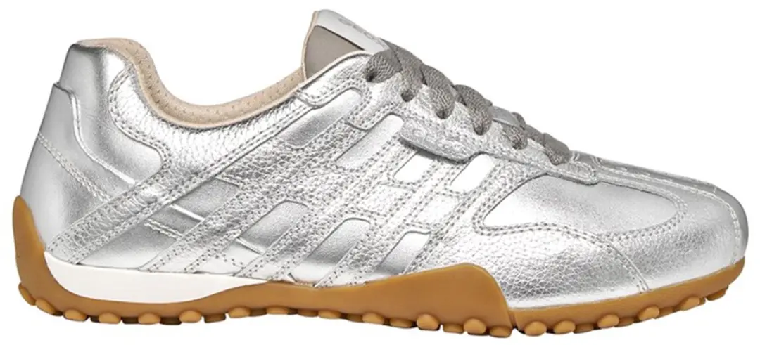 Geox Dames Sneaker D Snake Original D65B0A 0BNCR C1007 Silver