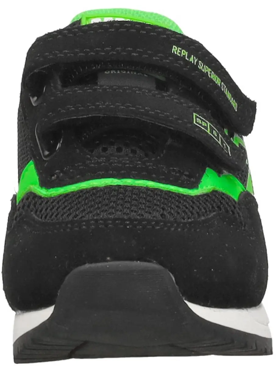 Replay Shoot Jr11 Sneakers Jongens - Zwart - Maat 32 - afbeelding 3 van 6