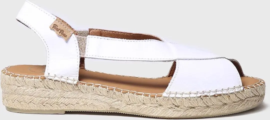 Toni Pons Elda-P Dames Espadrilles Blanc